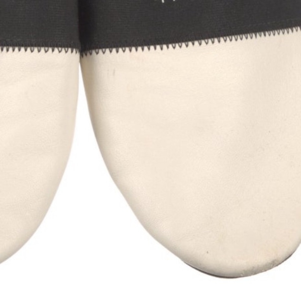 Givenchy Leather Colorblock-Pattern Mules - image 6